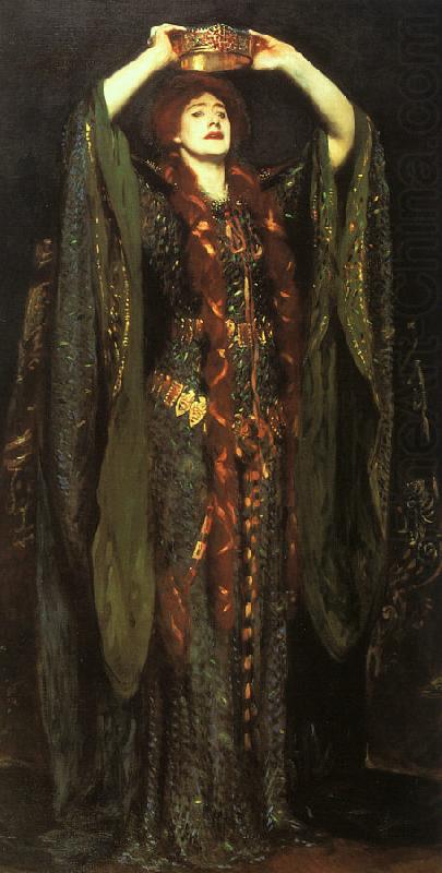 Ellen Terry as Lady Macbeth, John Singer Sargent